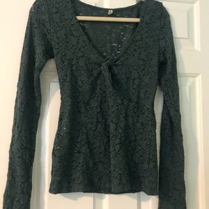 Free People Lace Top